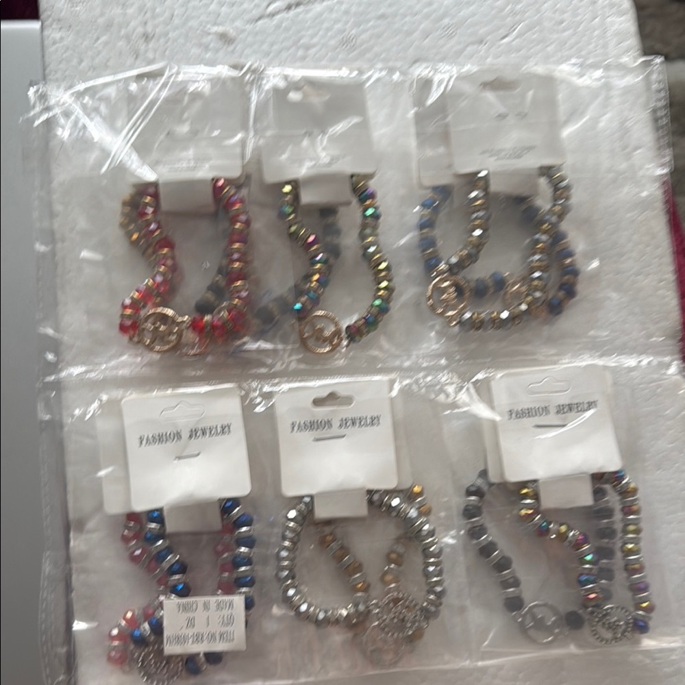 Multicolor Beaded Bracelet Set